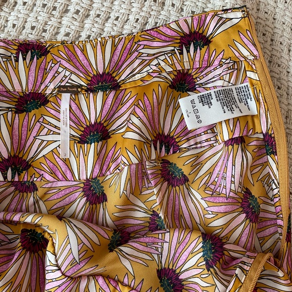 Floral free people silk maxi skirt ! - Picture 3 of 3